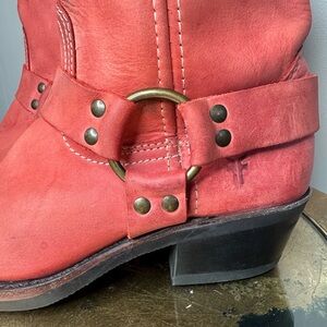 Frye Coral/Orange Boots